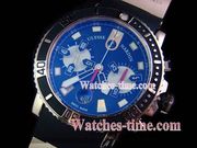 Ulysse Nardin Watches Maxi Marine Chrono Blk RG/RU Blk A-7750 28800