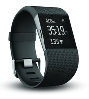 Fitbit Surge Super Fitness Tracker Watch,  Black,  Large