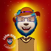  Lion Girl NFT (LGN) Collection Unique Art